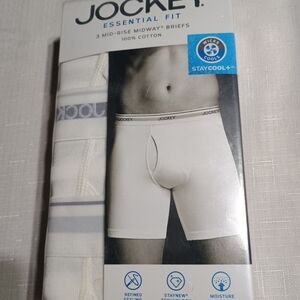 Jockey White Boxer Briefs Premium Comfort